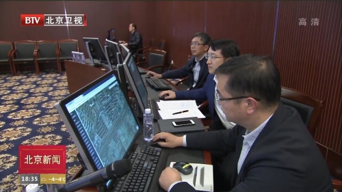 北京新闻-陈吉宁市长来访2