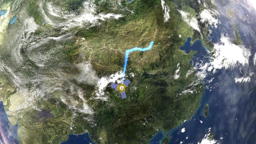 2-图片：北京三号卫星A星工作效果图（公开）